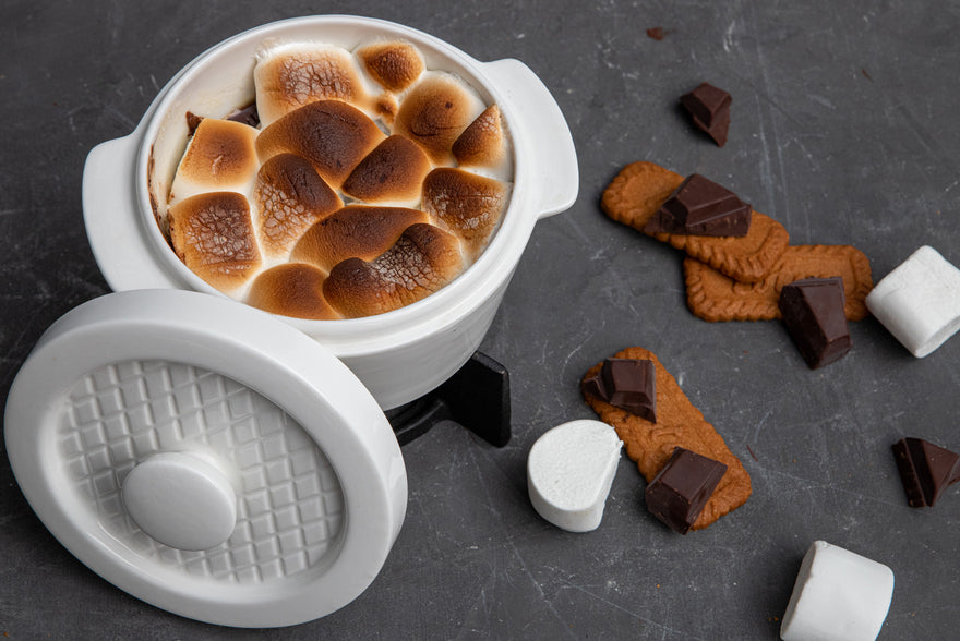 S’mores Dip – heiße schokolade mit marshmallows
