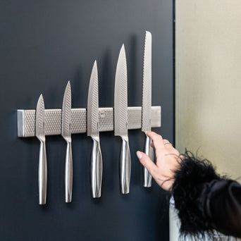 Ultimate Kitchen Knife Set Monaco+, inklusive Magnetleiste